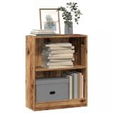VidaXL Bibliotecă, lemn vechi, 60x24x76 cm, lemn prelucrat