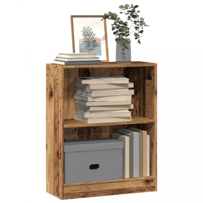 vidaXL Bibliotecă, lemn vechi, 60x24x76 cm, lemn prelucrat 855904