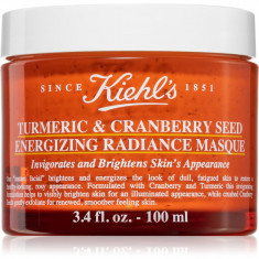 Kiehl's Turmeric and Cranberry Seed Energizing Radiance Mask masca pentru albirea tenului pentru toate tipurile de ten, inclusiv piele sensibila 100 m