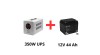 Qltec Alimentare ne&icirc;ntreruptibilă pentru pompe de circulație 350W + acumulator 44Ah