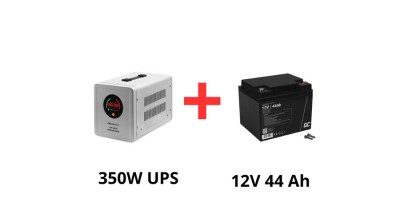 Qltec Alimentare ne&amp;icirc;ntreruptibilă pentru pompe de circulație 350W + acumulator 44Ah foto