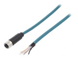 Mufă M12 8P IP67 48V 5m