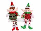 Cumpara ieftin Set 2 figurine Elfi textil multicolor cm 14x6x20 H