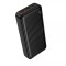 Baterie Externa Borofone BJ80A Clever, 20000mAh, 22.5W, QC + PD, 1 x USB-C - 2 x USB-A, Neagra
