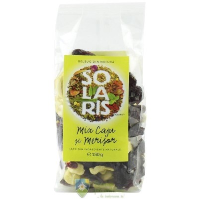 Mix de Caju si Merisor 150gr Solaris foto