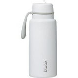 b.box Insulated Flip Top Bottle sticlă termos White out 1000 ml