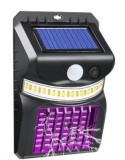 Lampa UV Solara, LED 15x10cm Anti-Insecte, cu Senzor de Miscare si Iluminare
