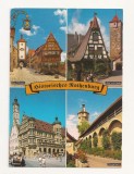 SG4 - Carte Postala-Germania, Historisches Rothenburg Circulata 1996, Fotografie