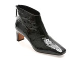 Cumpara ieftin Botine elegante EPICA negre, 33M2525, din piele naturala lacuita