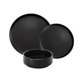 Cumpara ieftin Set vesela 18 piese din ceramica Zass Gourmet ZG-DS 05, negru mat