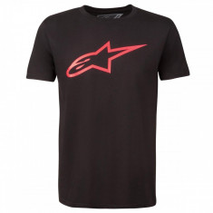 Tricou Alpinestars Ageless TEE culoare Negru/Rosu marime XXL Cod Produs: MX_NEW 303017720PE foto