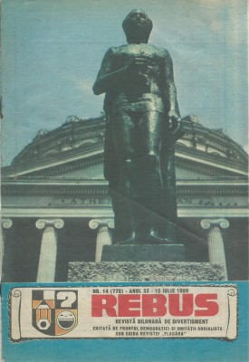 Revista Flacara Rebus nr. 14 / 15 iulie 1989 foto