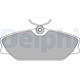 DELPHI LP1744 set placute frana,frana disc
