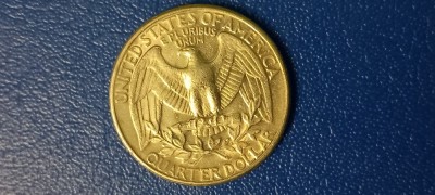 Moneda Quarter Dollar 1983 America foto