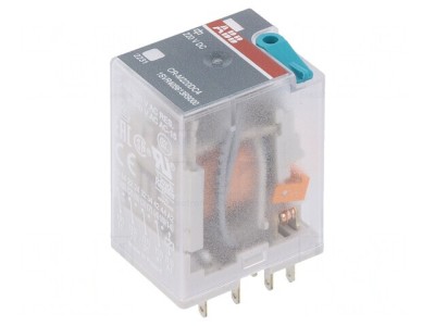 Releu electromagnetic 4PDT 220VDC 6A foto