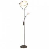 Lampa de podea, argintiu, 180 cm, 18 W, reglabila GartenMobel Dekor, vidaXL