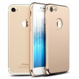 Husa iPhone 7 Luxury Gold Plated MyStyle Protectie Camera Folie Cadou