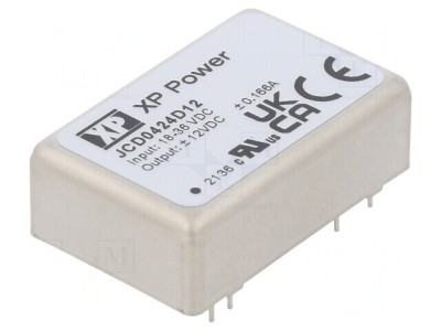 Convertor DC/DC 4W 18-36V la 12V și -12V THT foto