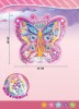 Set confectionare bijuterii, multiple margele colorate, diferite forme, cutie fluturas