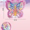 Set confectionare bijuterii, multiple margele colorate, diferite forme, cutie fluturas