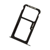 Suport SIM Negru Huawei P9 Lite (2016), G9 Lite, Honor 8 Smart, Accesoriu GSM