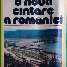 1974 Reclamă O nouă Cântare a Romaniei comunism epoca aur 24 x 20 propaganda
