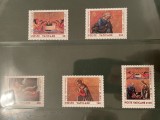 Vatican - serie timbre pictura religie craciun nestampilata MNH, Nestampilat