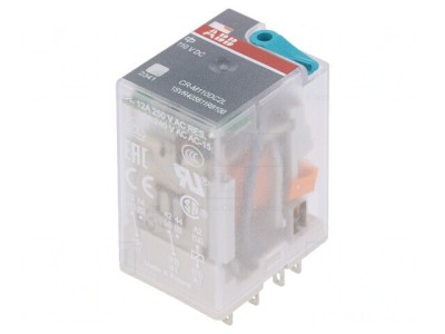 Releu Electromagnetic DPDT 110VDC 12A foto