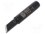 V&acirc;rf tip cuțit nichelat dublu strat pentru ciocan de lipit BEST