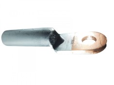 Papuc electric cupru aluminiu Cu-Al 35mm2 terminali tubulari diametru gaura 8mm lungime 85mm