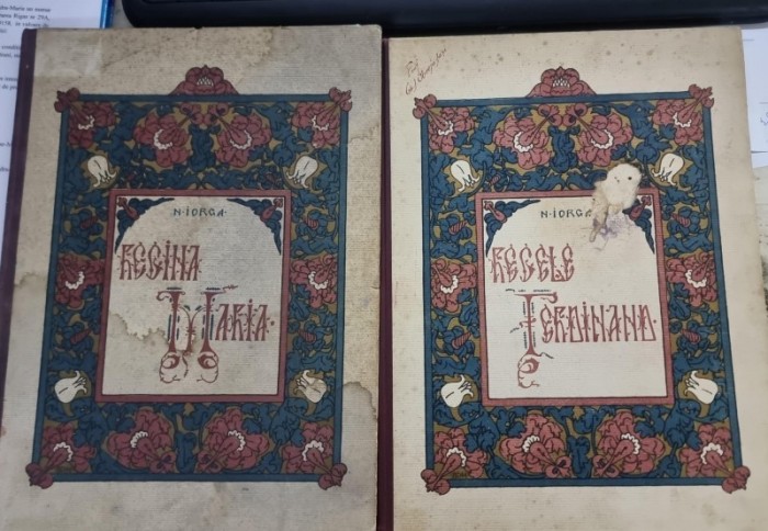 REGINA MARIA SI REGELE FERDINAND - N.IORGA 2 VOLUME
