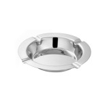 Scrumiera din metal, Argintiu, 12x2 cm, ATU-086988, Oem