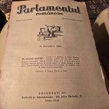 Revista Parlamentul romanesc din 31 decembrie 1930