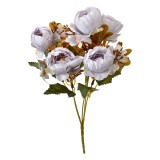 Cumpara ieftin Buchet flori artificiale albastre verzi 12x10x34 cm