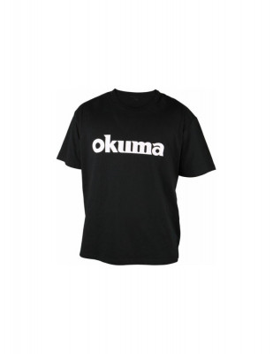 Tricou Okuma Motif Black, Negru,Marime XXL foto