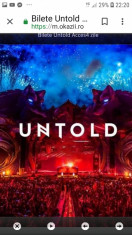 Bilet Untold foto