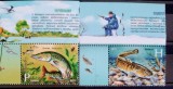 Belarus 2011 pești fauna marina pescar Serie 2v neștampilată