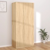 VidaXL Șifonier, culoare stejar sonoma, 90x52x200 cm, lemn prelucrat