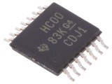 Circuit Integrat Digital NAND 4 Canale SMD TSSOP14 2-6VDC 40-85&deg;C