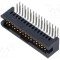 Conector şiruri pini tată 30 PIN 1,27mm aurit THT SAMTEC