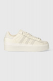 adidas Originals sneakers din piele Superstar Bonega culoarea bej, IF7578