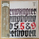 Vinil 2xLP # &quot;Japan Press&quot; Beethoven/ Wilhelm Furtw&auml;ngler &ndash; Symphony Nos. 5 &amp; 9 (EX)
