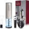 Set Premium 4 in 1 Deschizator De Sticle Vin, Acumulator Incarcare USB