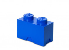 Cutie depozitare LEGO 1x2 albastru inchis (40021731) foto