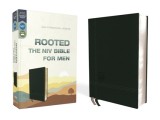 Rooted: The NIV Bible for Men, Leathersoft, Green, Comfort Print