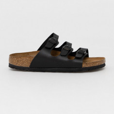 Birkenstock papuci femei, culoarea negru 53013-Schwarz