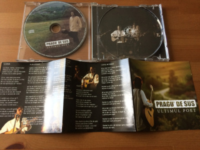 Pragu&amp;#039; De Sus Ultimul Poet 2009 album cd disc muzica folk pop rock NM foto