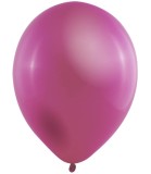 Baloane 50 Bucati 10-25 Cm Metalic Fuchsia Latex Globos Festival Petrecere
