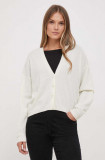 Sisley cardigan din lana culoarea bej, light