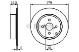 Disc frana TOYOTA COROLLA Limuzina (E12J, E12T) (2001 - 2008) BOSCH 0 986 479 149